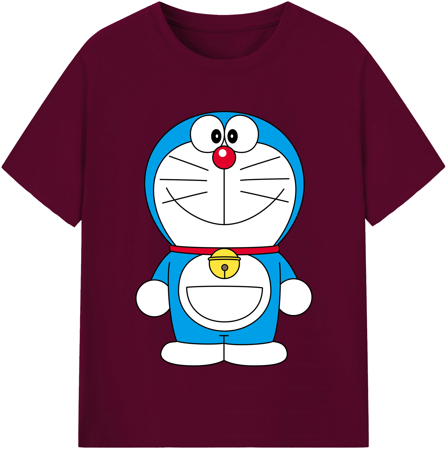 （画像用） ドラえもん Doraemon レディースカジュアルプリントTシャツ（綿100％）